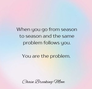 Are You The Problem