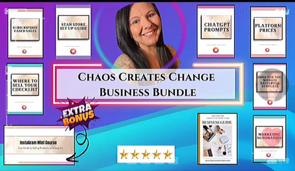 Chaos creates change bundle