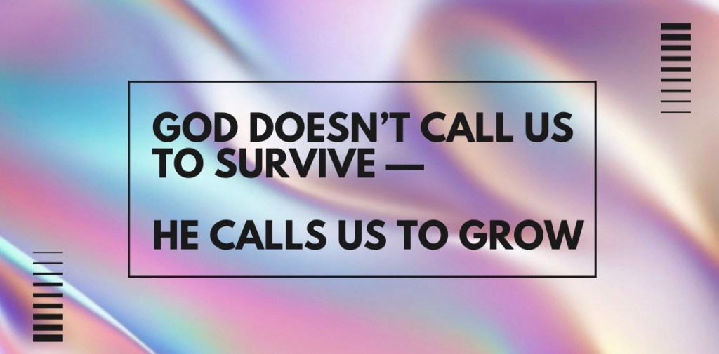 A woman sitting quietly with a journal and coffee, reflecting in a peaceful moment of clarity as she begins healing and stepping out of survival mode into purpose and growth.